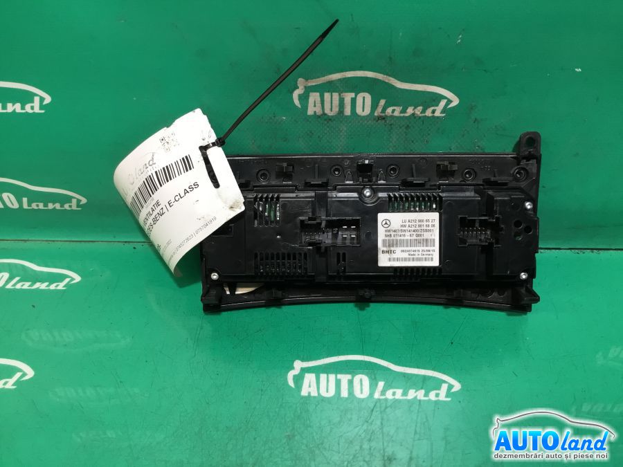 Panou Comanda AC (ventilatie) MERCEDES-BENZ E-CLASS (W212) 2009-2025 Cod A2129016806
