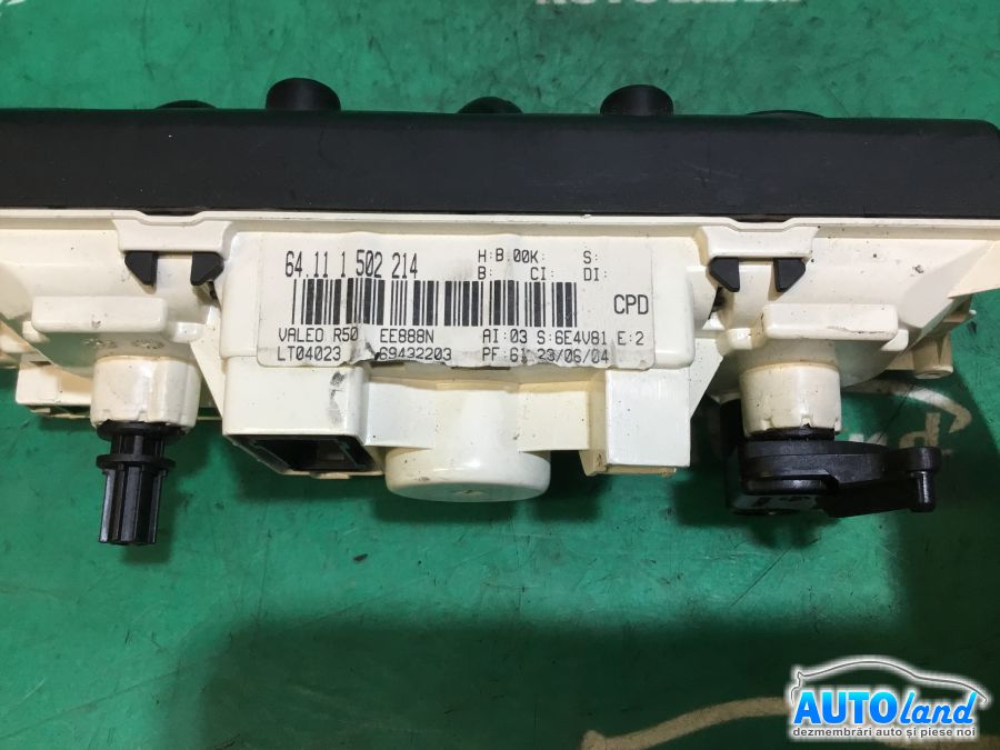 Panou Comanda AC (ventilatie) MINI MINI Cabriolet (R52) 2004-2025 Cod 69432203