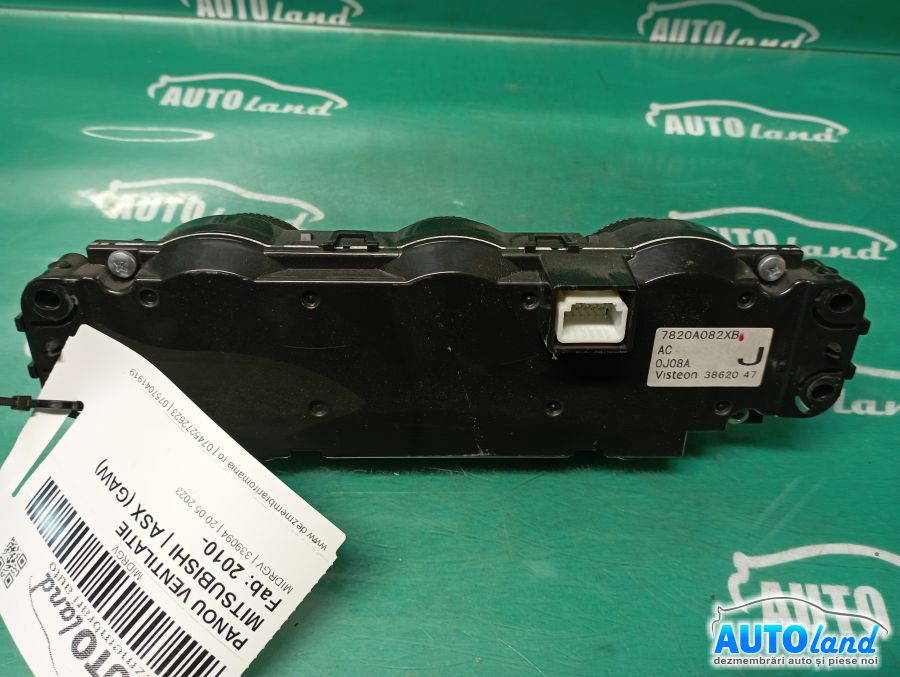 Panou Comanda AC (ventilatie) MITSUBISHI ASX (GAW) 2010-2025 Cod 7820A082XB
