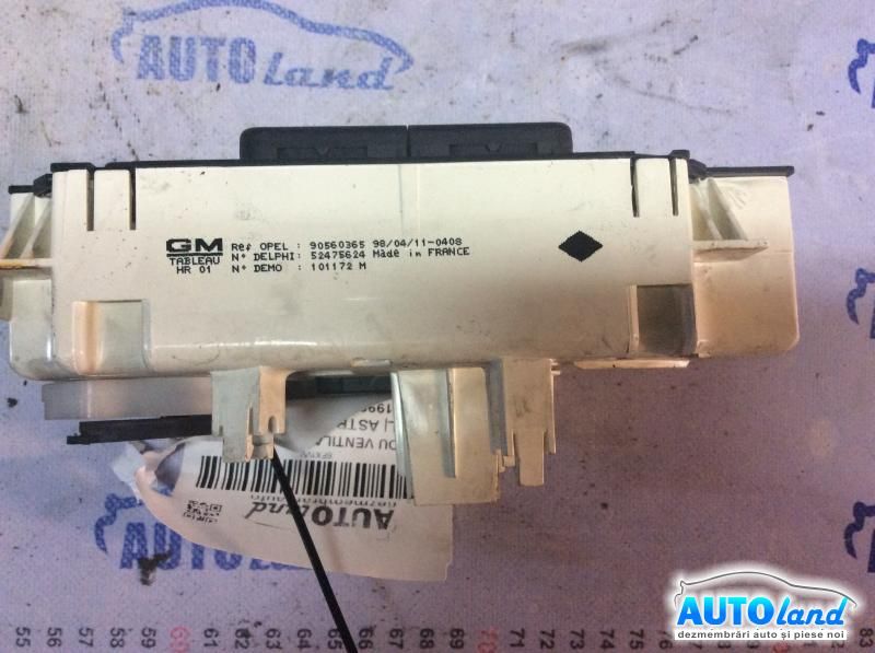 Panou Comanda AC (ventilatie) OPEL ASTRA G caroserie (F70) 1999-2005 Cod 90560365