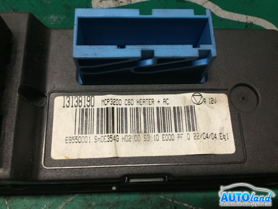 Panou Comanda AC (ventilatie) OPEL VECTRA C 2002-2025 Cod 13138190
