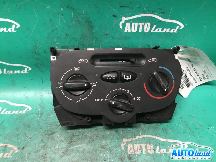 Panou Comanda AC (ventilatie) PEUGEOT 206 hatchback (2A/C) 1998-2025