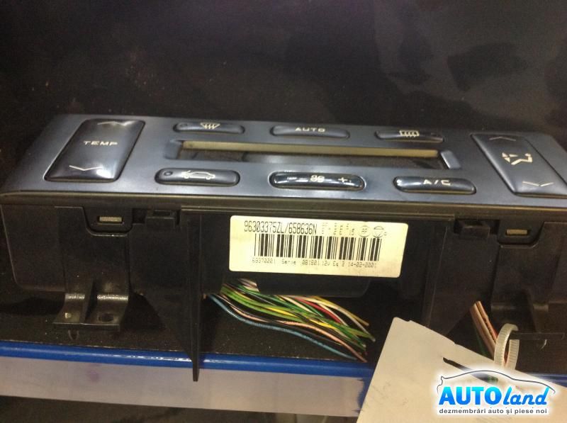 Panou Comanda AC (ventilatie) PEUGEOT 406 (8B) 1995-2004 Cod 96303375ZL