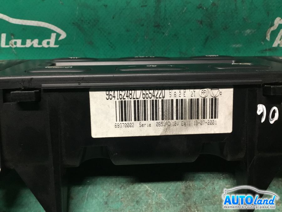 Panou Comanda AC (ventilatie) PEUGEOT 406 (8B) 1995-2004 Cod 96416248ZL