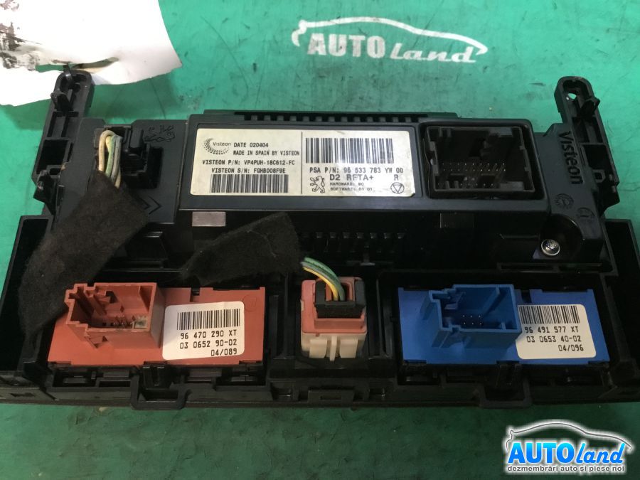 Panou Comanda AC (ventilatie) PEUGEOT 407 (6D_) 2004-2025 Cod 96533783