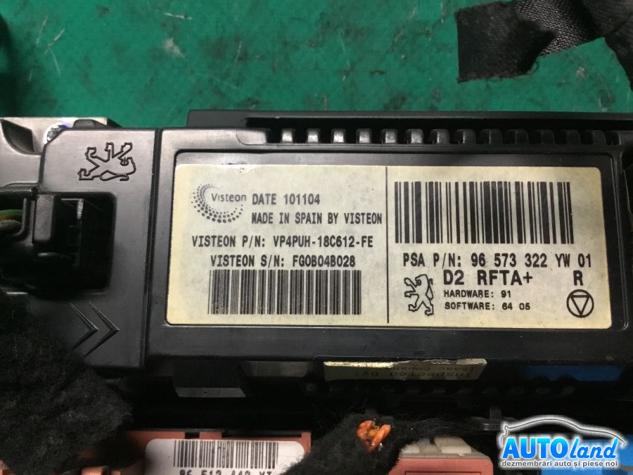 Panou Comanda AC (ventilatie) PEUGEOT 407 (6D_) 2004-2025 Cod 96573322