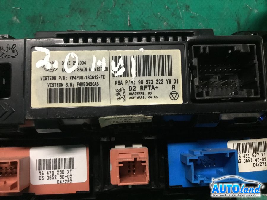 Panou Comanda AC (ventilatie) PEUGEOT 407 (6D_) 2004-2025 Cod 96573322YW