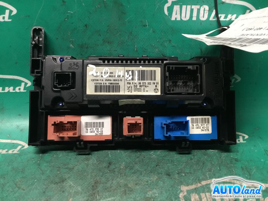 Panou Comanda AC (ventilatie) PEUGEOT 407 (6D_) 2004-2025 Cod 96573322YW
