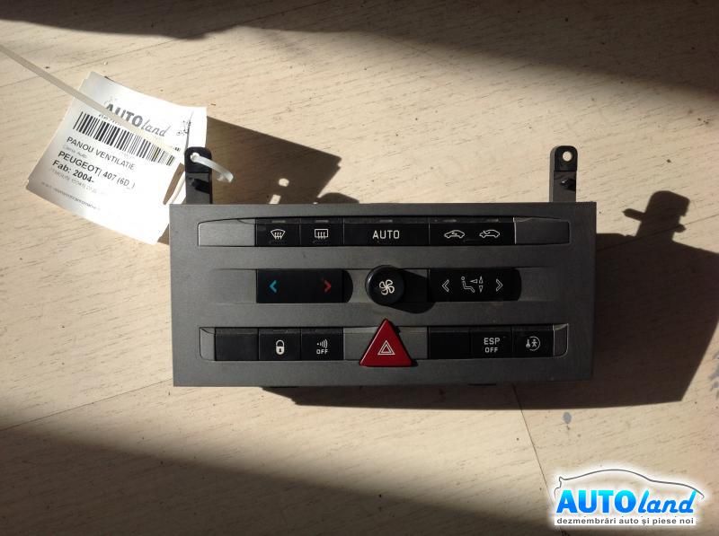 Panou Comanda AC (ventilatie) PEUGEOT 407 (6D_) 2004-2025 Cod 96573326YW