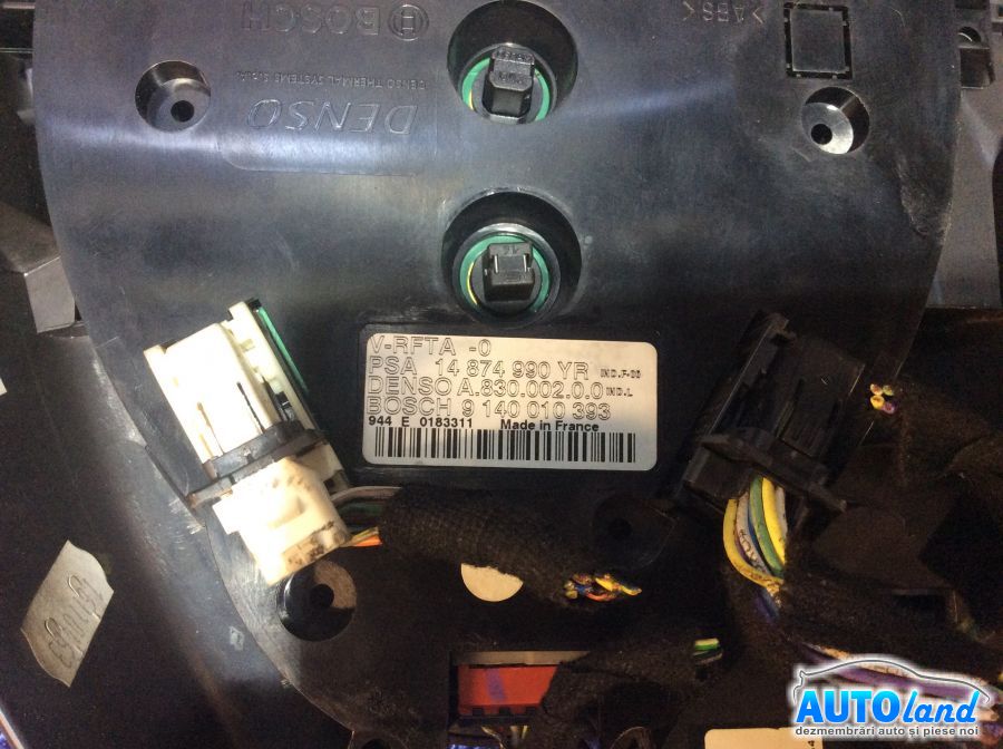 Panou Comanda AC (ventilatie) PEUGEOT 807 (E) 2002-2025 Cod A83000200