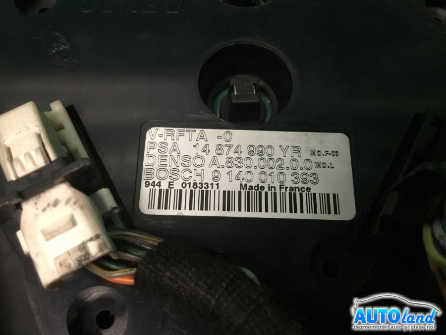 Panou Comanda AC (ventilatie) PEUGEOT 807 (E) 2002-2025 Cod A83000200