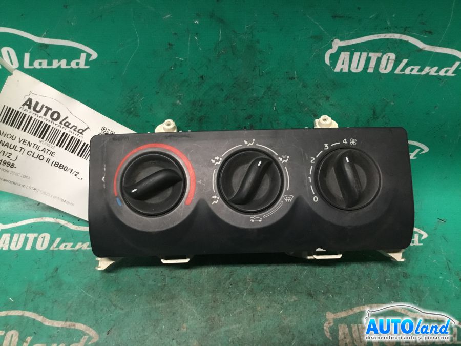 Panou Comanda AC (ventilatie) RENAULT CLIO II (BB0/1/2_,CB0/1/2_) 1998-2025
