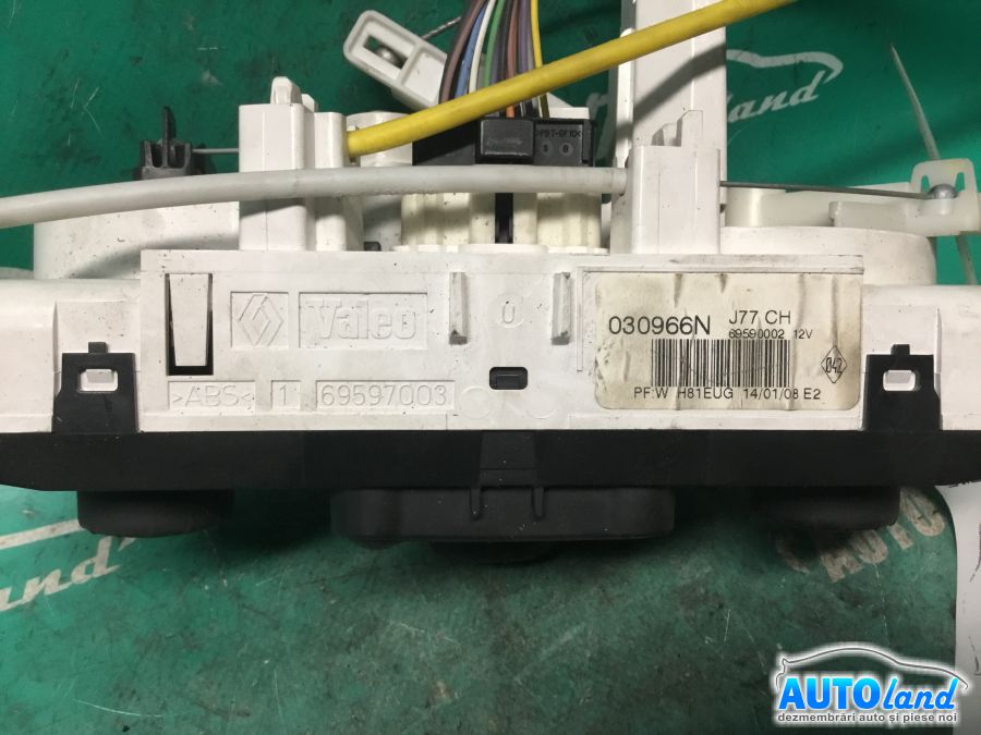 Panou Comanda AC (ventilatie) RENAULT CLIO III (BR0/1,CR0/1) 2005-2025 Cod 69597003