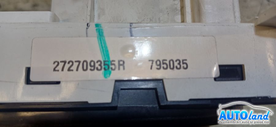 Panou Comanda Ac (ventilatie) RENAULT CLIO IV 2012-2026 Cod 272709355R