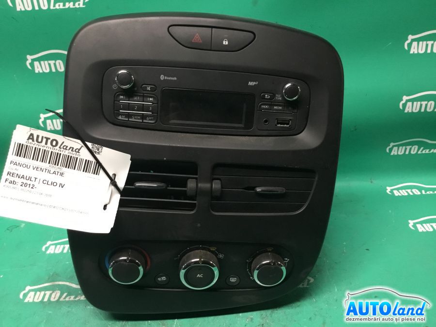 Panou Comanda AC (ventilatie) RENAULT CLIO IV 2012-2025