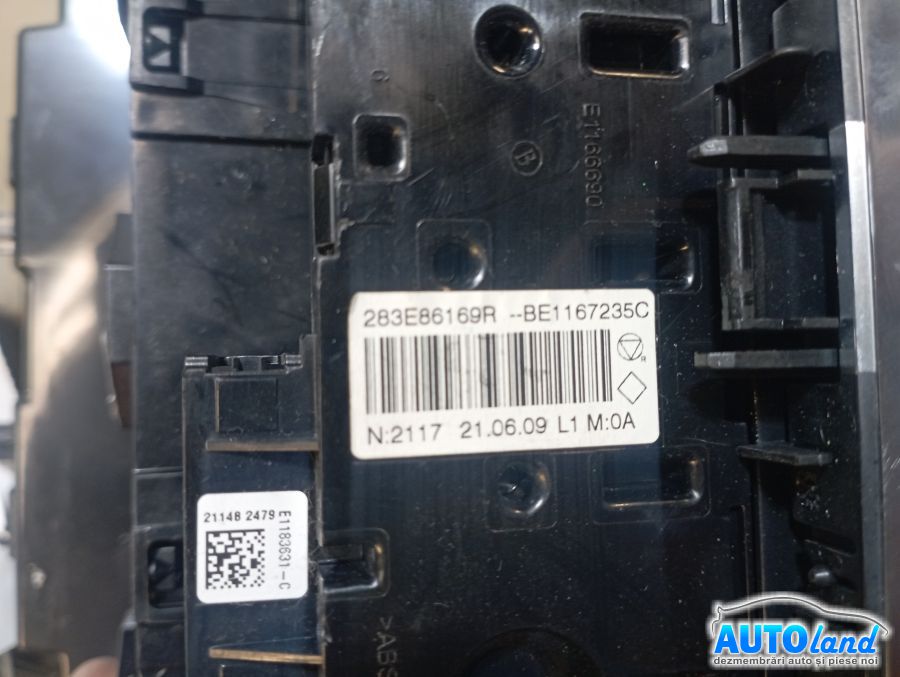 Panou Comanda Ac (ventilatie) RENAULT CLIO V 2019-2026 Cod 275100936R