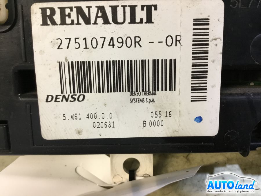 Panou Comanda Ac (ventilatie) RENAULT MASTER III 2010-2025 Cod 275107490R