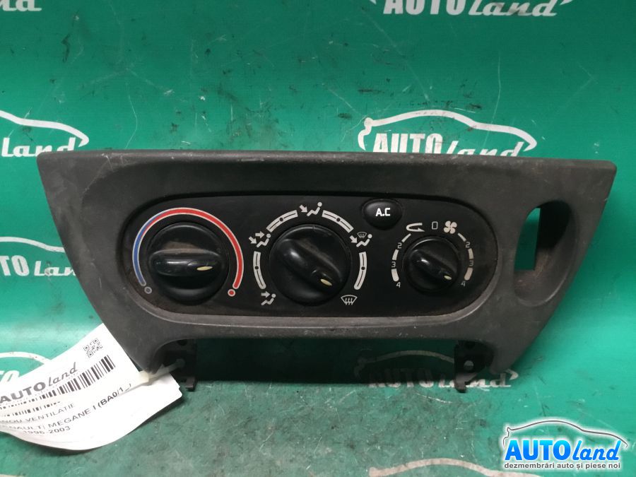 Panou Comanda AC (ventilatie) RENAULT MEGANE I (BA0/1_) 1996-2003 Cod 663212P
