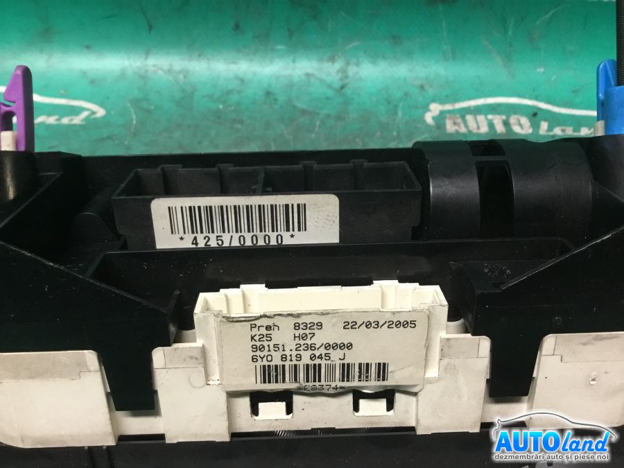 Panou Comanda AC (ventilatie) SKODA FABIA (6Y2) 1999-2025 Cod 6Y0819045J