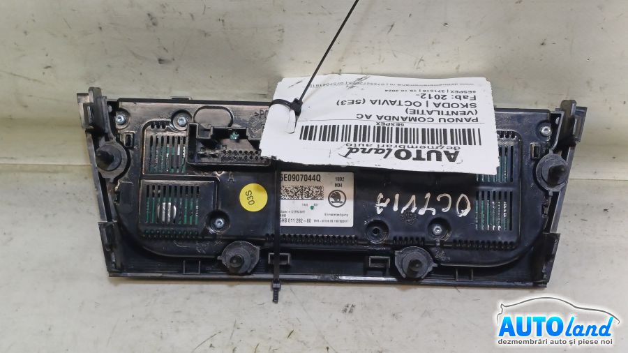 Panou Comanda Ac (ventilatie) SKODA OCTAVIA (5E3) 2012-2025 Cod 5E0907044Q