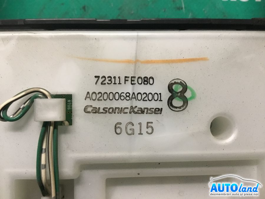 Panou Comanda AC (ventilatie) SUBARU FORESTER (SG) 2002-2025 Cod 72311FE080