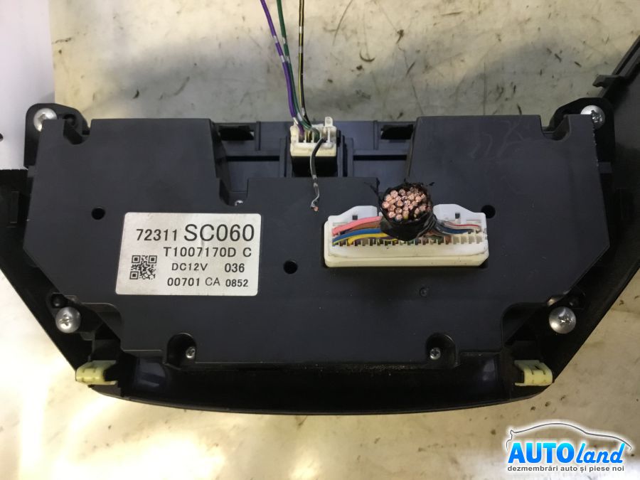 Panou Comanda Ac (ventilatie) SUBARU FORESTER (SH) 2008-2025 Cod 72311SC060
