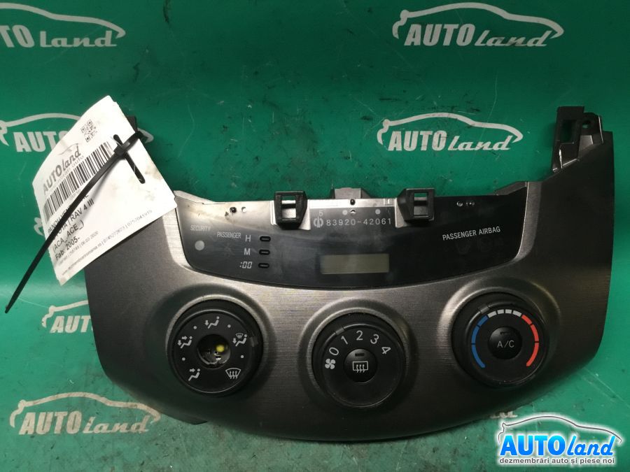 Panou Comanda AC (ventilatie) TOYOTA RAV 4 III (ACA_,ACE_) 2005-2025