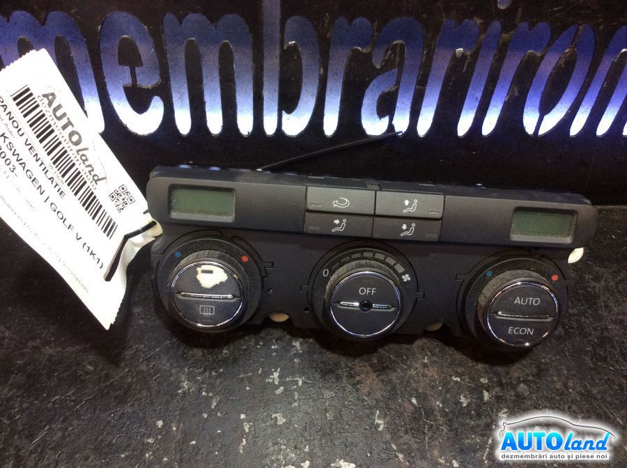 Panou Comanda AC (ventilatie) VOLKSWAGEN GOLF V (1K1) 2003-2025