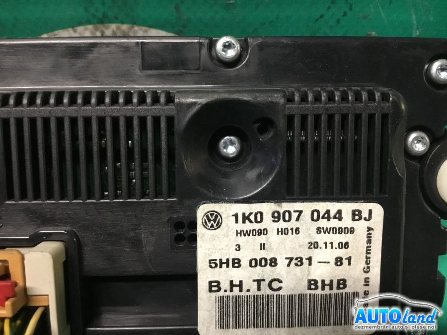 Panou Comanda AC (ventilatie) VOLKSWAGEN GOLF V (1K1) 2003-2025 Cod 1K0907044BJ