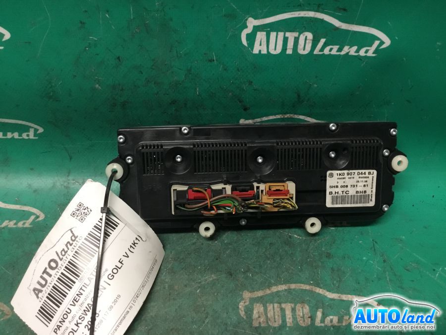 Panou Comanda AC (ventilatie) VOLKSWAGEN GOLF V (1K1) 2003-2025 Cod 1K0907044BJ