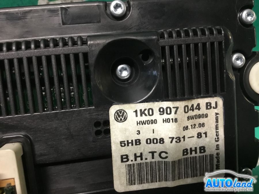 Panou Comanda AC (ventilatie) VOLKSWAGEN GOLF V (1K1) 2003-2025 Cod 1K0907044BJ