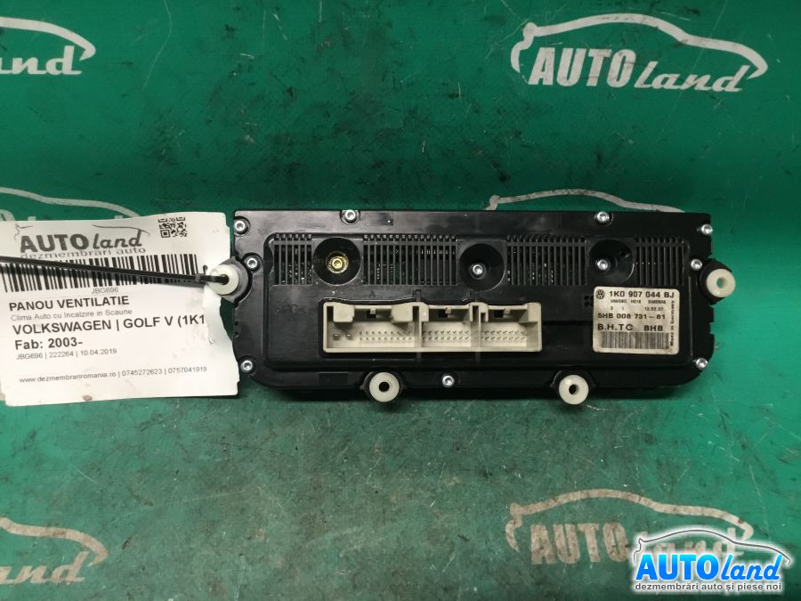 Panou Comanda AC (ventilatie) VOLKSWAGEN GOLF V (1K1) 2003-2025 Cod 1K0907044BJ