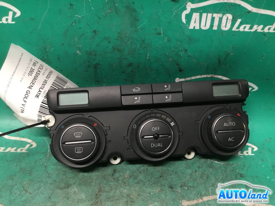 Panou Comanda AC (ventilatie) VOLKSWAGEN GOLF V (1K1) 2003-2025 Cod 1K0907044BR