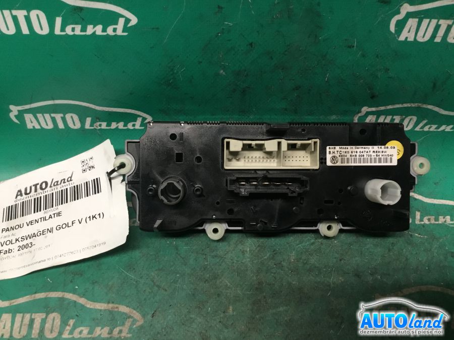 Panou Comanda AC (ventilatie) VOLKSWAGEN GOLF V (1K1) 2003-2025 Cod 1K0919047AT