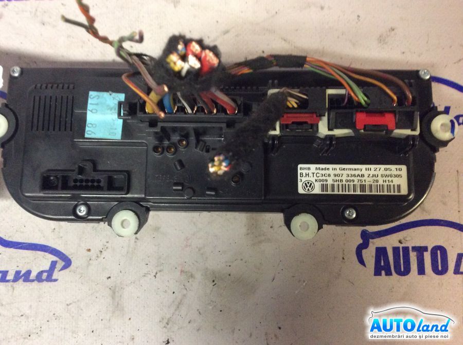 Panou Comanda AC (ventilatie) VOLKSWAGEN GOLF VI PLUS 2008-2025 Cod 3C8907336AB