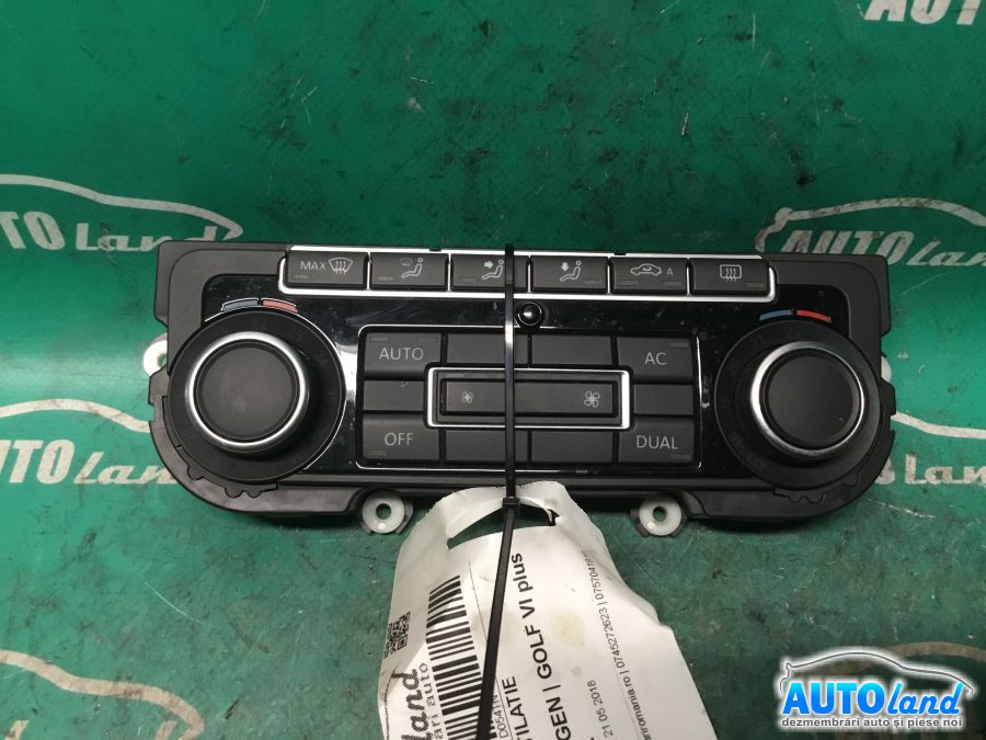 Panou Comanda AC (ventilatie) VOLKSWAGEN GOLF VI PLUS 2008-2025 Cod 5K0907044DT