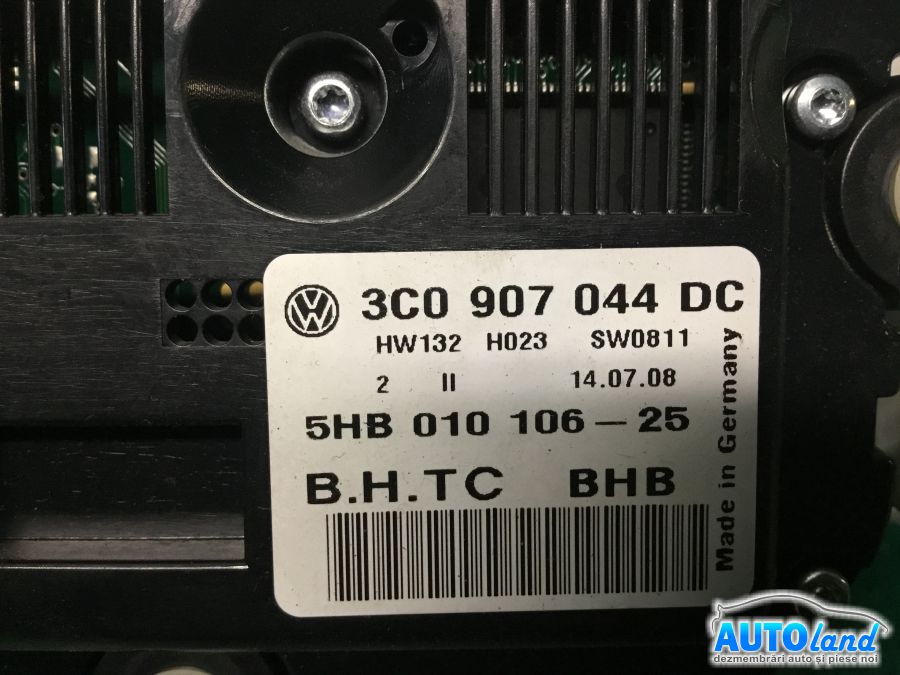 Panou Comanda AC (ventilatie) VOLKSWAGEN TOURAN (1T1,1T2) 2003-2025 Cod 3C0907044DC