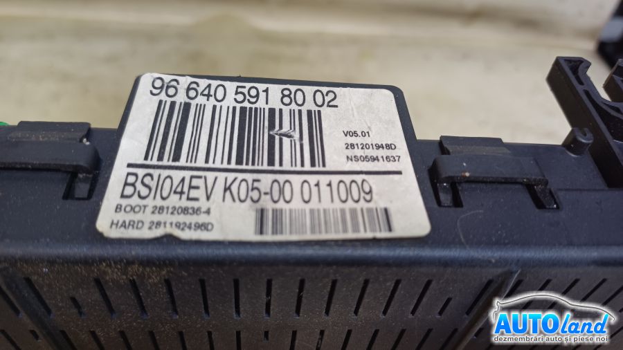 Panou sigurante (tablou) CITROEN C4 (LC_) 2004-2025 Cod 9664059180