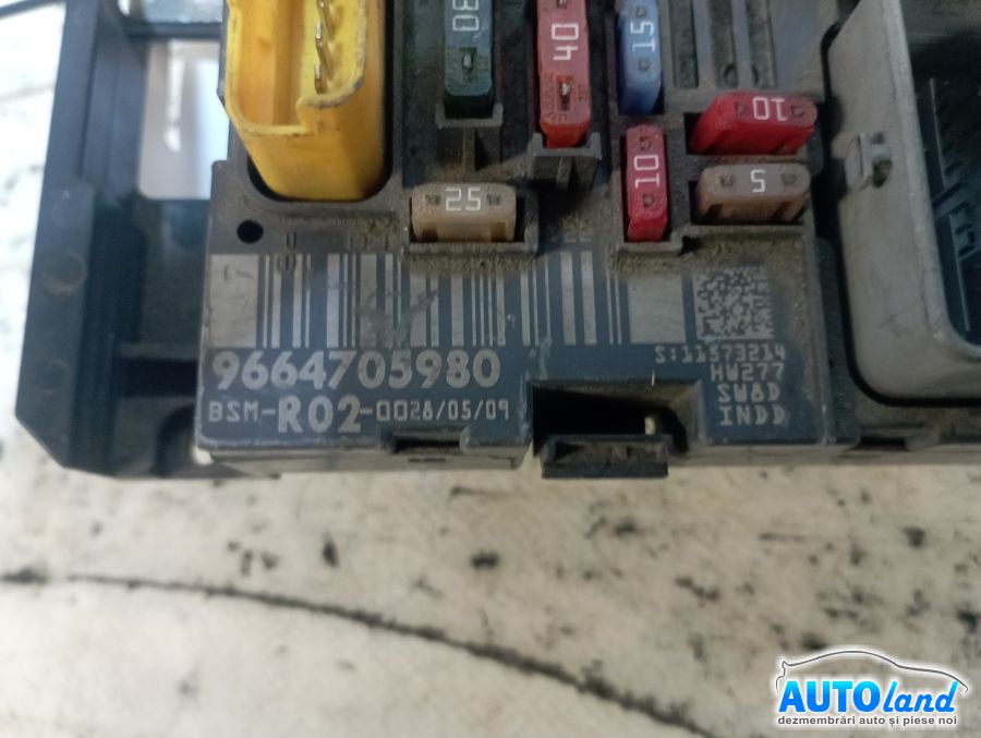 Panou Sigurante (tablou) CITROEN C5 (RD_) 2008-2026 Cod 9664705980