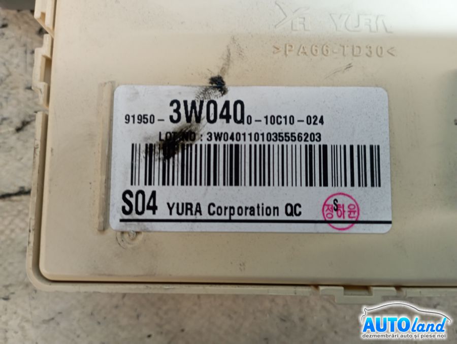 Panou Sigurante (tablou) KIA SPORTAGE (SL) 2010-2026 Cod 919503W040