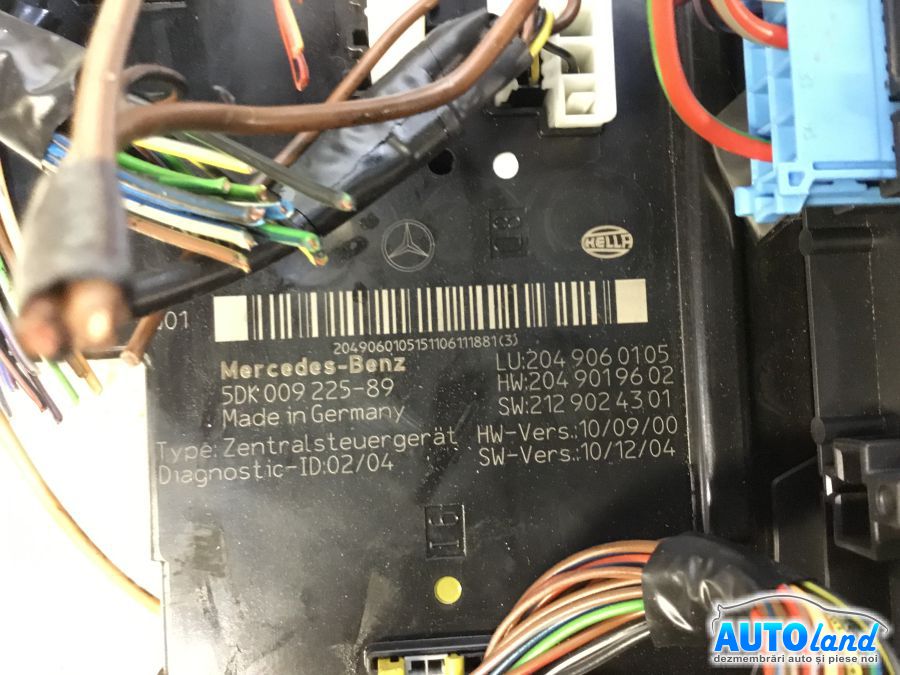 Panou Sigurante (tablou) MERCEDES-BENZ C-CLASS (W204) 2007-2025 Cod 2049060105