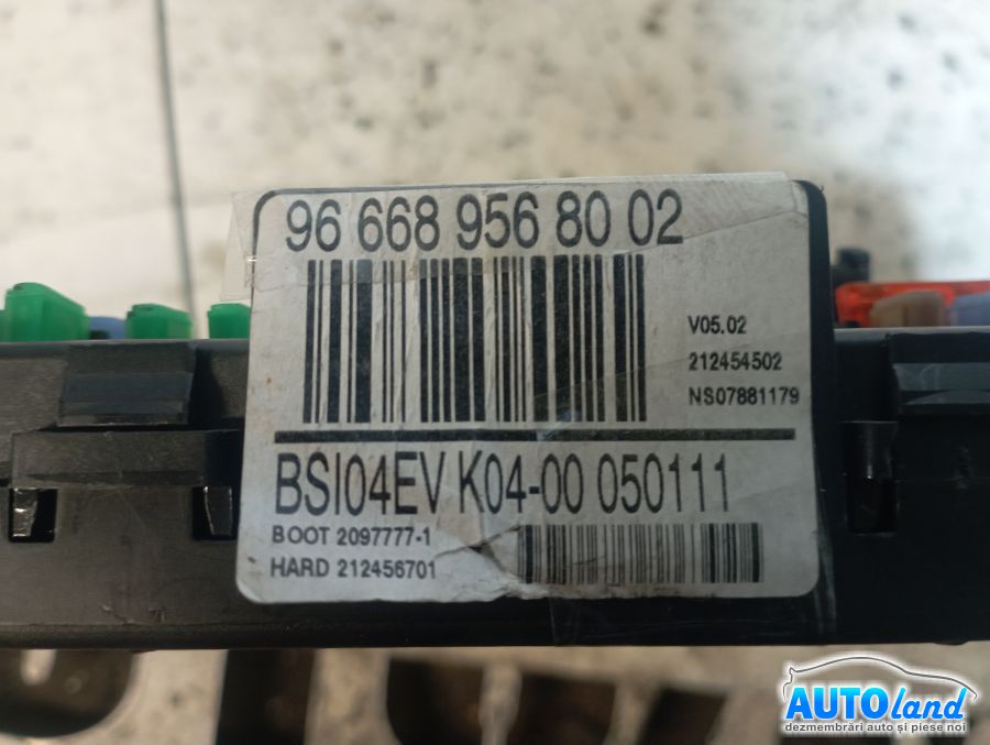 Panou Sigurante (tablou) PEUGEOT 3008 2009-2026 Cod 9666895680
