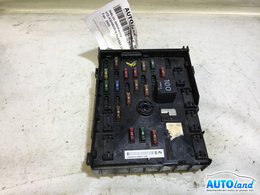 Panou sigurante (tablou) VOLKSWAGEN PASSAT (3C2) 2005-2025 Cod 3C0937125