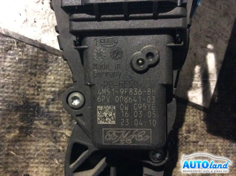 Pedala de Acceleratie FORD FOCUS II (DA_) 2004-2008 Cod 4M519F836BH