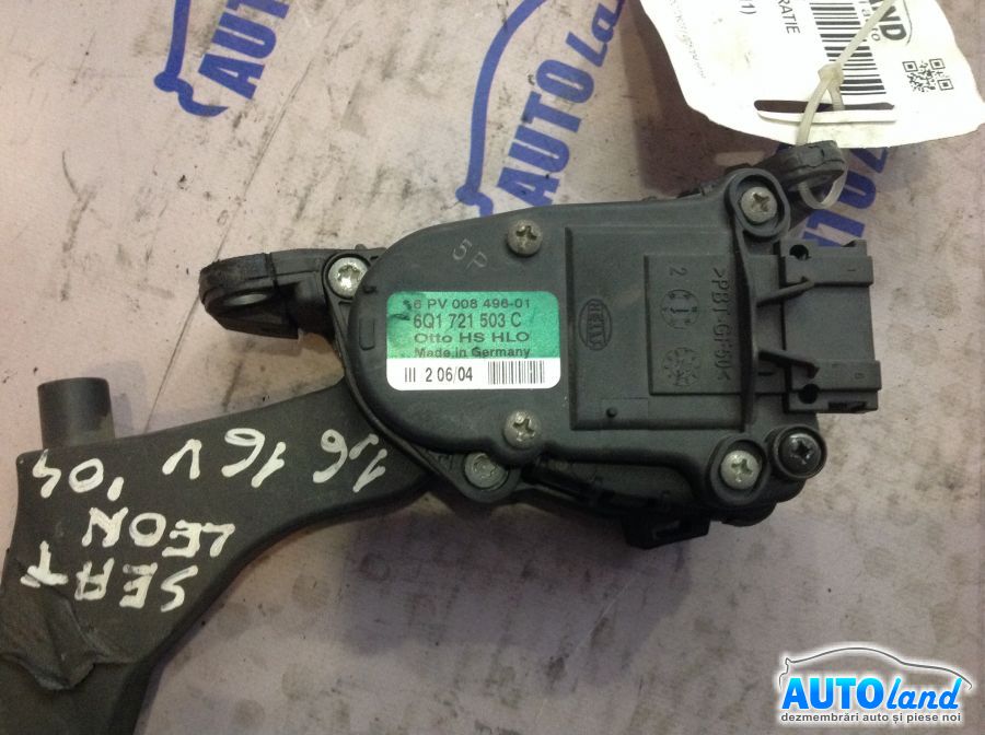 Pedala de Acceleratie SEAT LEON (1M1) 1999-2006 Cod 6Q1721503C