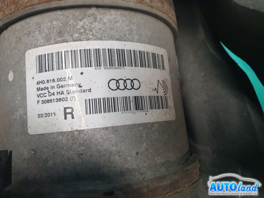 Perna Aer AUDI A8 (4H_) 2009-2025 Cod 4H0616002M