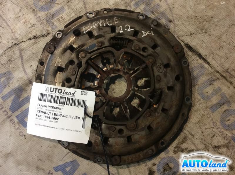 Placa Presiune RENAULT ESPACE III (JE0_) 1996-2002