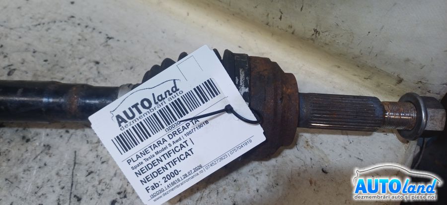 Planetara Dreapta NEIDENTIFICAT NEIDENTIFICAT 2000-2026 Cod 100771901B