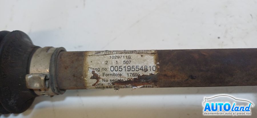 Planetara Stanga FIAT 500 2007-2026 Cod 00519554810