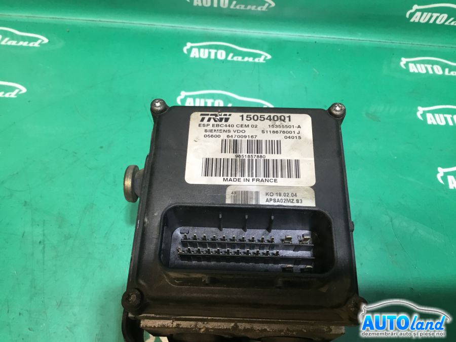 Pompa ABS PEUGEOT 407 (6D_) 2004-2025 Cod 9651857880